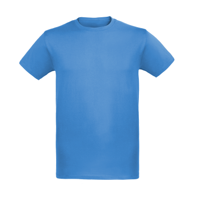 Herren T-Shirt hellblau bedrucken